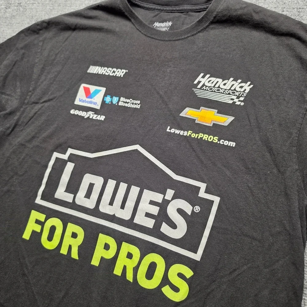 Jimmie Johnson #48 Lowes For Pros Hendrick Motorsports Pit Crew Shirt Mens 2XL 2